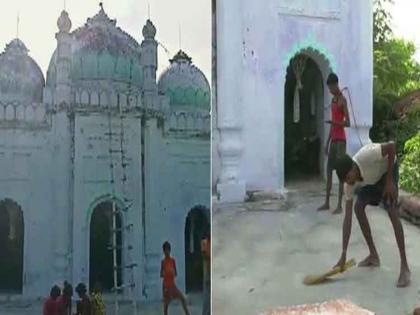 Hindu residents of-Nalandas Mari village take care of a mosque no Muslim lives there | खरा भारत! भारतातील एक असं गाव जिथे एकही मुस्लिम नाही तरी रोज ५ वेळ केली जाते नमाज...