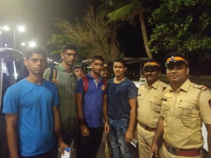 The naval personnel saved the life of the drowning youth in a big effort | नौदलाच्या जवानांनी मोठ्या शर्तीच्या प्रयत्नांनी बुडणाऱ्या तरुणाचे प्राण वाचवले