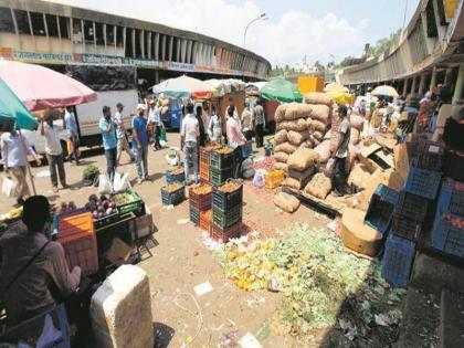 Safety in Market Yards The number of thefts increased but the committee ignored the market | मार्केटयार्डातील सुरक्षा वा-यावर; चोर्‍यांचे प्रमाण वाढले, समितीचे बाजाराकडे मात्र दुर्लक्ष