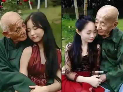 80 year old man marries 23 year old woman in chinaa | घरच्यांचा विरोध असूनही २३ वर्षाच्या तरूणीचं ८० वयाच्या व्यक्तीसोबत लग्न, वाचा लव्हस्टोरी