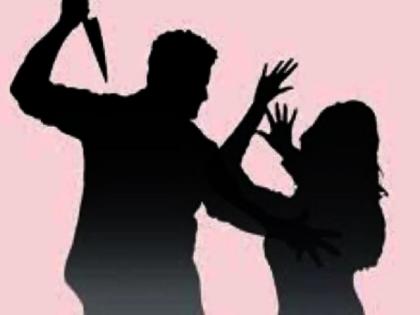 husband came in-laws house stabbed his wife with a knife | सासरी येऊन पत्नीला चाकूने भोसकले, पतीचा प्रताप