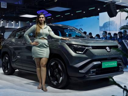 When will the Maruti e-Vitara with 500 KM range be launched? What will be the special features, know the price! | 500 KM रेंज देणारी Maruti e-Vitara किती तारखेला लॉन्च होणार? खास असतील फीचर्स, जाणूनघ्या किंमत!