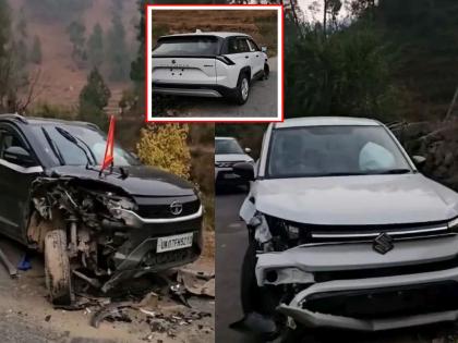 कोण सरस...? टाटा नेक्सॉन आणि मारुती विक्टोरिसची समोरासमोर टक्कर झाली; दोन्ही ५ स्टार, कोणाची काय हालत...