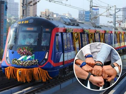 in mumbai metro 2a and 7 route also soon smart bands passengers will be freed from the ticket queue | मेट्रो ‘२ अ’, ‘७’ मार्गिकेवरही लवकरच स्मार्ट बँड; प्रवाशांची तिकिटाच्या रांगेतून सुटका होणार