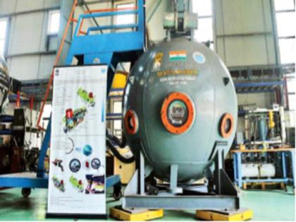 India will find treasure in the sea! After Chandrayaan, Suryayaan now Sagarayaan, 'Mats 6000' submarine is ready | भारत शाेधणार समुद्रातील खजिना! चंद्रयान, सूर्ययानानंतर आता सागरयान, ‘मत्स ६०००’ पाणबुडी सज्ज