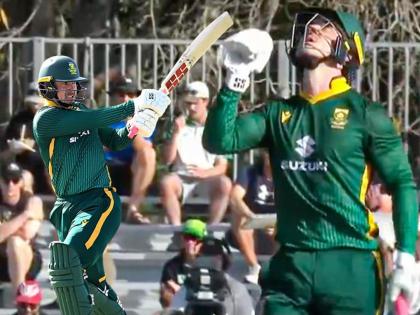 Australia vs South Africa 2nd ODI No Man In History Has Fifties In Each Of Their First Four ODIs Before Matthew Breetzke | Matthew Breetzke World Record : हा भाऊ काय ऐकत नाय! फिफ्टी प्लसचा 'चौकार' अन् आणखी एक विश्व विक्रमी डाव