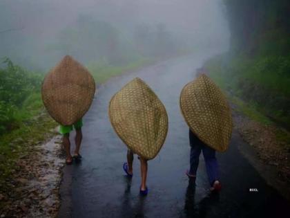 mawsynram is most rainy village in India | चेरापुंजी नव्हे 'हे' आहे भारतातील सर्वात अतिवृष्टी होणारे गाव, गिनीज वर्ल्ड बुकमध्येही आहे नोंद