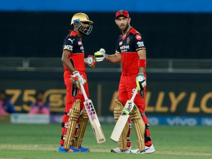 IPL 2021, RR vs RCB Live Updates : Glenn Maxwell smashes his 4th fifty of the season as RCB hammer RR by seven wickets | IPL 2021, RR vs RCB Live Updates : विराट अँड टीमची 'रॉयल' कामगिरी; आर श्रीकर, ग्लेन मॅक्सेवलची तुफान फटकेबाजी