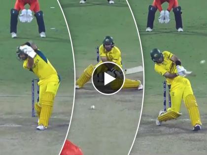 ICC ODI World Cup AUS vs NED Live :  Glenn Maxwell has obliterated the record for the fastest-ever Cricket World Cup century, Watch Video  | दे दना दन.... १७ चेंडूंत ८४ धावा! ग्लेन मॅक्सवेलच्या आतापर्यंतच्या सर्वाधिक वादळी खेळीचा Video पाहा 