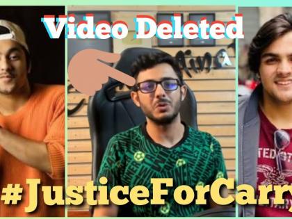 carry minatis youtube vs tiktok video removed for violating terms of service-ram | Youtube vs TikTok: युट्यूबने डिलीट केला कॅरी मिनाटीचा ‘रोस्ट’ व्हिडीओ, सोशलवर तुफान राडा !