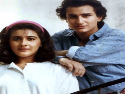 Birthday special: saif ali khan love story with amrita singh | birthday special :अमृता सिंहला भेटायला इतका उतावीळ होता सैफ अली खान!!