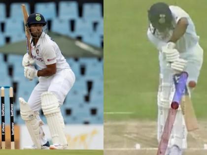 India vs South Africa 1st Test: Unbeaten later? Cricketers angry over DRS, now Mayank Agarwal says | India vs South Africa 1st Test: बाद की नाबाद? त्या DRS वरून क्रिकेटप्रेमी संतप्त, आता मयांक अग्रवाल म्हणाला, काही बोललो तर पैसे कापतील