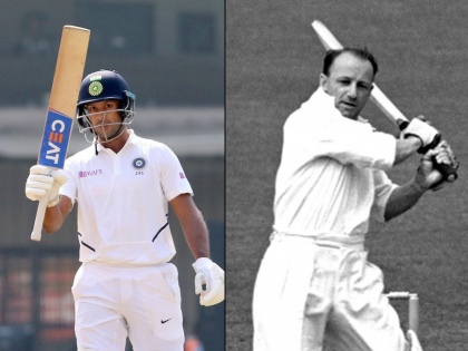 India vs Bangladesh, 1st Test: Mayank Agarwal broke Don Bradman record; Fewest Test innings to 2 double-centuries | India vs Bangladesh, 1st Test: मयांकनं मोडला सर डॉन ब्रॅडमन यांचा विक्रम; रोहित, वीरूच्या पावलावर पाऊल