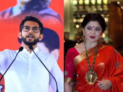 MNS leader Akhil Chitra has criticized Shiv Sena leader Deepali Sayed. | इतकी नौटंकी करूनही तुमचे 'आदित्यजी' तुम्हाला हात देईना; मनसेची दीपाली सय्यद यांच्यावर टीका