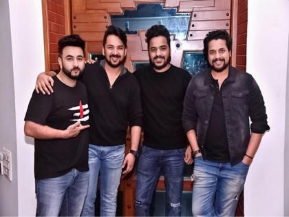 'Tuneiti Brothers' came together on the occasion of 'I Sachin Tendulkar' movie | 'त्रिनीती ब्रदर्स' 'मी पण सचिन' सिनेमाच्या निमित्ताने आले एकत्र