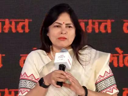 ncp support in nagaland due to respect for mandate said meenakshi lekhi in lokmat parliamentary awards national conclave | Lokmat Parliamentary Awards: जनादेशाचा आदर म्हणूनच नागालॅंडमध्ये राष्ट्रवादीचा पाठिंबा : मीनाक्षी लेखी