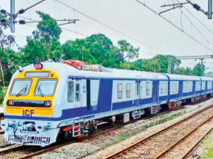 Additional MEMO on Chiplun-Panvel railway line | चिपळूण-पनवेल रेल्वे मार्गावर अतिरिक्त मेमू Additional MEMO on Chiplun-Panvel railway line | चिपळूण-पनवेल रेल्वे मार्गावर अतिरिक्त मेमू