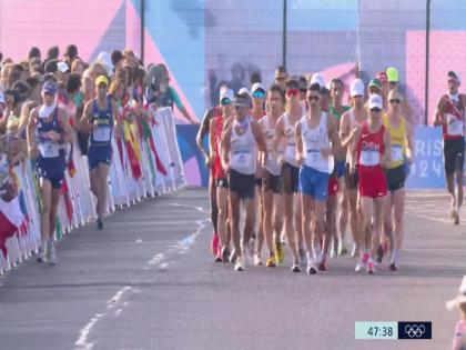 Paris Olympics 2024 Updates In Marathi India's Vikash Singh, Paramjeet Singh and Akshdeep Singh participated in the Men's 20km Race Walk  | Paris Olympics 2024 : भारतीय खेळाडूंची 'धीमी चाल', २० किमी चालण्याच्या स्पर्धेत विक्रमवीरही ढेपाळला