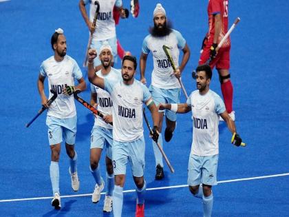 Historic achievement of hockey team winning gold medal; Got Olympic entry | सुवर्णपदक जिंकत हॉकी संघाची ऐतिहासिक कामगिरी; मिळाला ऑलिम्पिक प्रवेश