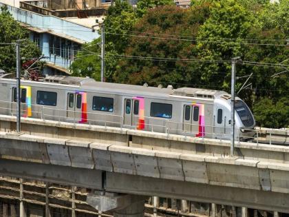 6-coach train soon on Versova-Ghatkopar Metro?; Permission sought for purchase of additional coaches | वर्सोवा-घाटकोपर मेट्रोवर लवकरच ६ डब्यांची गाडी?; अतिरिक्त डबे खरेदीसाठी मागितली परवानगी 6-coach train soon on Versova-Ghatkopar Metro?; Permission sought for purchase of additional coaches | वर्सोवा-घाटकोपर मेट्रोवर लवकरच ६ डब्यांची गाडी?; अतिरिक्त डबे खरेदीसाठी मागितली परवानगी