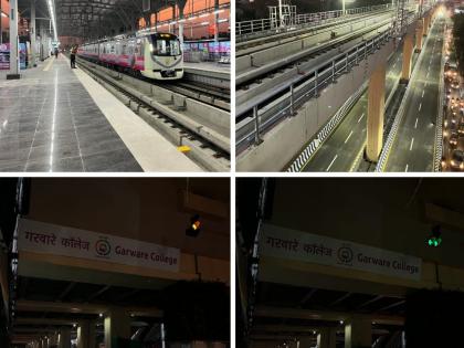 lights flicker in pune metro stations but it is still dark | Pune Metro: मेट्रो स्थानकांमध्ये दिव्यांचा लखलखाट अन् खाली मात्र अंधारच अंधार...