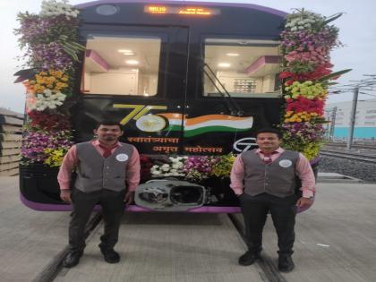 As soon as there is tension while taking the Prime Ministernarendra modi but the feelings expressed by the metro drivers | Pune Metro: पंतप्रधानांना घेऊन जाण्याचं टेन्शन होतंच पण..., मेट्रो चालकांनी व्यक्त केल्या भावना