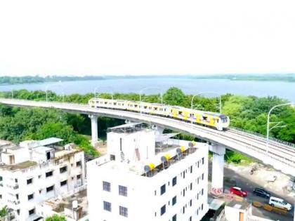 Subhash Nagar to Jhansi Rani Chowk ran metro in Nagpur | नागपुरात सुभाष नगर ते झाशी राणी चौक धावली मेट्रो