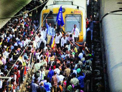  No group leader, only Asmita in the movement! Peace movement agitated after noon | ना गट ना नेता, आंदोलनात फक्त अस्मिता! शांततेतील आंदोलन दुपारनंतर आक्रमक