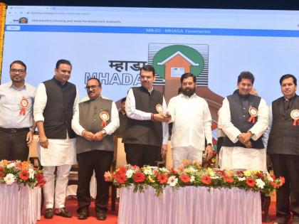 dream came true got a rightful house in mumbai lottery of 4 thousand 82 houses in mhada | स्वप्न सत्यात उतरलं, मुंबईत हक्काचं घर मिळालं; म्हाडाची निघाली सोडत, ४ हजार ८२ घरांची लॉटरी