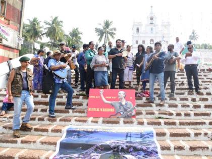 To save the Mhadei, the freedom of the musicians, the opposition to the government's decision | म्हादई वाचविण्यासाठी संगीतप्रेमींची साद, सरकारच्या निर्णयाला विरोध