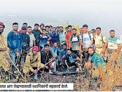 efforts to contain fire in mhadei goa colossal loss of bio resources relief work of forest department on war footing | 'म्हादई'तील आग रोखण्याचे प्रयत्न; जैवसंपदेचे प्रचंड नुकसान, वन खात्याचे युद्धपातळीवर मदतकार्य