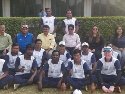 Ranji format cricket competition for blind players, Maharashtra team released | अंध खेळाडूंसाठी रणजी फॉरमॅट क्रिकेट स्पर्धा, महाराष्ट्राचा संघ जाहीर