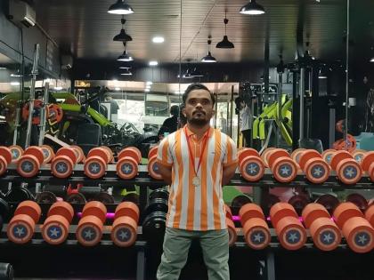 Idol is small but fame is great..! 'Lagiram Jala Ji' fame actor wins gold medal in powerlifting, says, "In school because of height..." | मूर्ती लहान पण किर्ती महान..! 'लागिरं झालं जी' फेम अभिनेत्यानं पटकावलं पॉवरलिफ्टिंगमध्ये गोल्ड मेडल, म्हणाला, "उंचीमुळे शाळेत..."