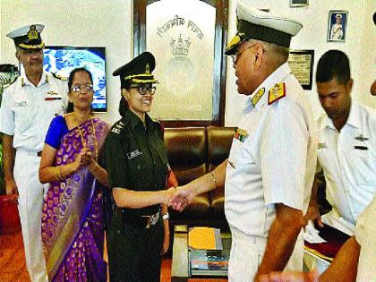 Saili has joined the military medical service | महाडची सायली लष्करी वैद्यकीय सेवेत रुजू