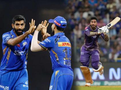 IPL 2024 Mumbai Indians vs Kolkata Knight Riders Live Venketash Iyer well fought fifty for KKR but Nuwan Thushara Jasprit Bumrah saved MI | IPL 2024 Mumbai Indians vs Kolkata Knight Riders: KKRला 'व्यंकेटश' प्रसन्न! अर्धशतकवीर अय्यर एकटा भिडला, पण Nuwan Thushara - Jasprit Bumrah ने मुंबईला तारलं