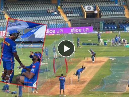 IPL 2024 : Suryakumar Yadav meet Rohit Sharma, Hardik Pandya...; Here are a few observations from the net session of Mumbai Indians and Delhi Capitals | आज वानखेडेवर बरंच काही घडलं! तिलकला चेंडू लागला, सूर्यकुमार रोहितला भेटला पण, हार्दिक...