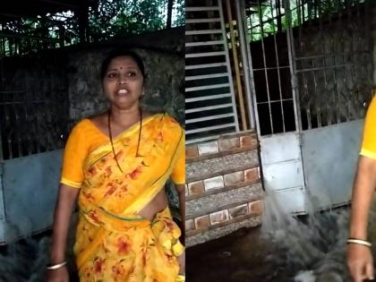 Waterfall flowing from house due to MIDC's mishandling Homeowner injured after falling into water | एमआयडीसीच्या गलथान कारभामुळे घरातून वाहतोय धबधबा; घर मालक पाण्यात पडून जखमी