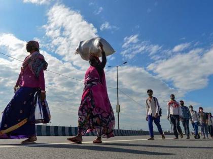  Lockdown: Midnight migration by other state labours | लॉकडाउन : पोलिसांना चकवा देण्यासाठी परप्रांतीयांचा मध्यरात्री स्थलांतराचा डाव