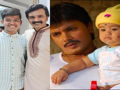 Aai kuthe kai karte Actor Miling Gawli expresses his excitement Meeting WIith The child who featured in Kalbhairav after 14years | 'आई कुठे काय करते' मालिकेच्या सेटवर १४ वर्षानंतर मिलिंद गवळीला भेटला 'हा' बालकलाकार, किस्साही आहे खास