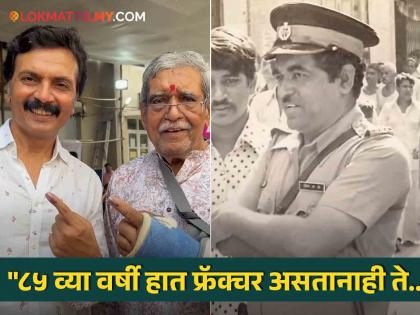 aai kuthe kay karte fame actor milind gawli shared special post for father | "मुंबई पोलिसांत काम करत असताना त्यांनी...", वडिलांसाठी मिलिंद गवळींची पोस्ट