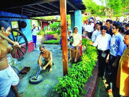 Now Matoshri Meenatai Thackeray has been entrusted with the entrance to Shilpagram | आता मातोश्री मीनाताई ठाकरे शिल्पग्रामात सशुल्क प्रवेश