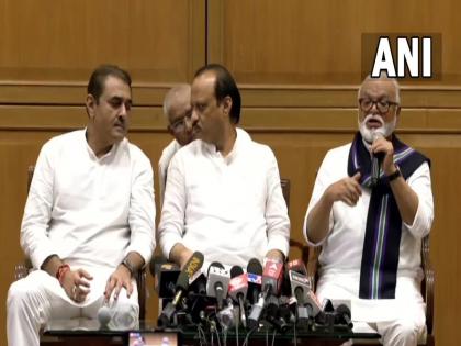 Minister Chhagan Bhujbal has said that we have joined the government as a third party  | आम्ही सरकारमध्ये तिसरा पक्ष म्हणून सामील झालो आहोत - छगन भुजबळ