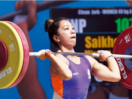 Weightlifter Mirabai Chanu qualifies for Paris Olympics | भारोत्तोलक मीराबाई चानू पॅरिस ऑलिम्पिकसाठी पात्र