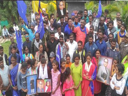 150 Ambedkari families from Bedag in Sangli leave the village, log march to Mumbai for justice | सांगलीतील बेडग येथील १५० आंबेडकरी कुटुंबांनी गाव सोडले, न्यायासाठी मुंबईकडे लॉग मार्च; जाणून घ्या नेमकं प्रकरण