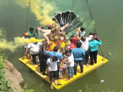 Ganesh immersion processions will last for 12 hours in Sangli and 30 hours in Miraj | डीजेचा दणदणाट, टाळ मृदुंग, ढोल-ताशांचा गजर; सांगलीत १२ तास, तर मिरजेत ३० तास विसर्जन मिरवणुका Ganesh immersion processions will last for 12 hours in Sangli and 30 hours in Miraj | डीजेचा दणदणाट, टाळ मृदुंग, ढोल-ताशांचा गजर; सांगलीत १२ तास, तर मिरजेत ३० तास विसर्जन मिरवणुका