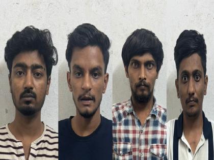 Arrested at a hotel in Shiroli Kolhapur along with a gang of criminals from Miraj | Kolhapur: मिरजेत गँगवॉर, हत्यारांसह कुख्यात टोळी पकडली शिरोलीतील हॉटेलात Arrested at a hotel in Shiroli Kolhapur along with a gang of criminals from Miraj | Kolhapur: मिरजेत गँगवॉर, हत्यारांसह कुख्यात टोळी पकडली शिरोलीतील हॉटेलात