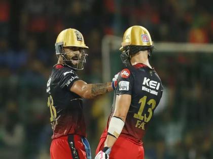 IPL 2023, RCB vs MI: RCB Captain Faf Duplessis said, I was very tired while batting, so I thought I was out | IPL 2023: RCBच्या कर्णधारला जाणूनबुजून व्हायचे होते आऊट; समोर असं घडलं अन् निर्णयच बदलला!