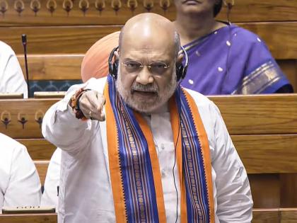 What happened in the Lok Sabha that marshals rushed to protect Amit Shah Even opposition tore the copy of the bill | लोकसभेत असं काय घडलं की अमित शाह यांच्या सुरक्षेसाठी धावले मार्शल? विधेयकाची प्रतही फाडली गेली!