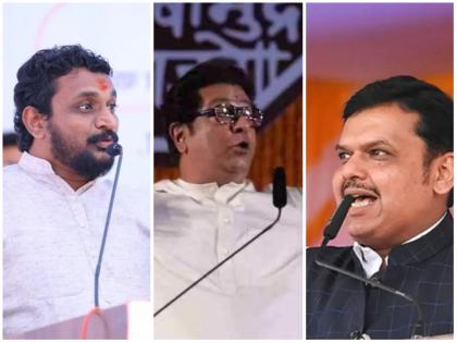 ncp leader amol mitkari targets bjp devendra fadnavis after mns chief raj thackeray speech mumbai | “राज ठाकरेंचं भाषण म्हणजे भाजपच्या कानाखाली..,” मिटकरींचा टीकेचा बाण