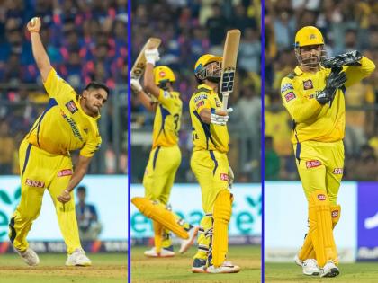 IPL 2023, MI vs CSK : Ajinkya Rahane scored 61 in just 27 balls, Chennai Super Kings beat Mumbai Indians by 7 wickets,Mumbai players doing well against Mumbai Indians today | IPL 2023, MI vs CSK : अजिंक्य रहाणेची वेगवान अर्धशतकी खेळी; CSKची मुंबई इंडियन्सविरुद्ध 'मुंबईकर' अशी यशस्वी रणनीती